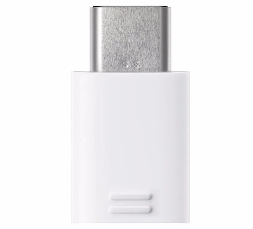 Samsung Micro-USB to USB-C (Type C) Charging Adapter - White OEM (EE-GN930)