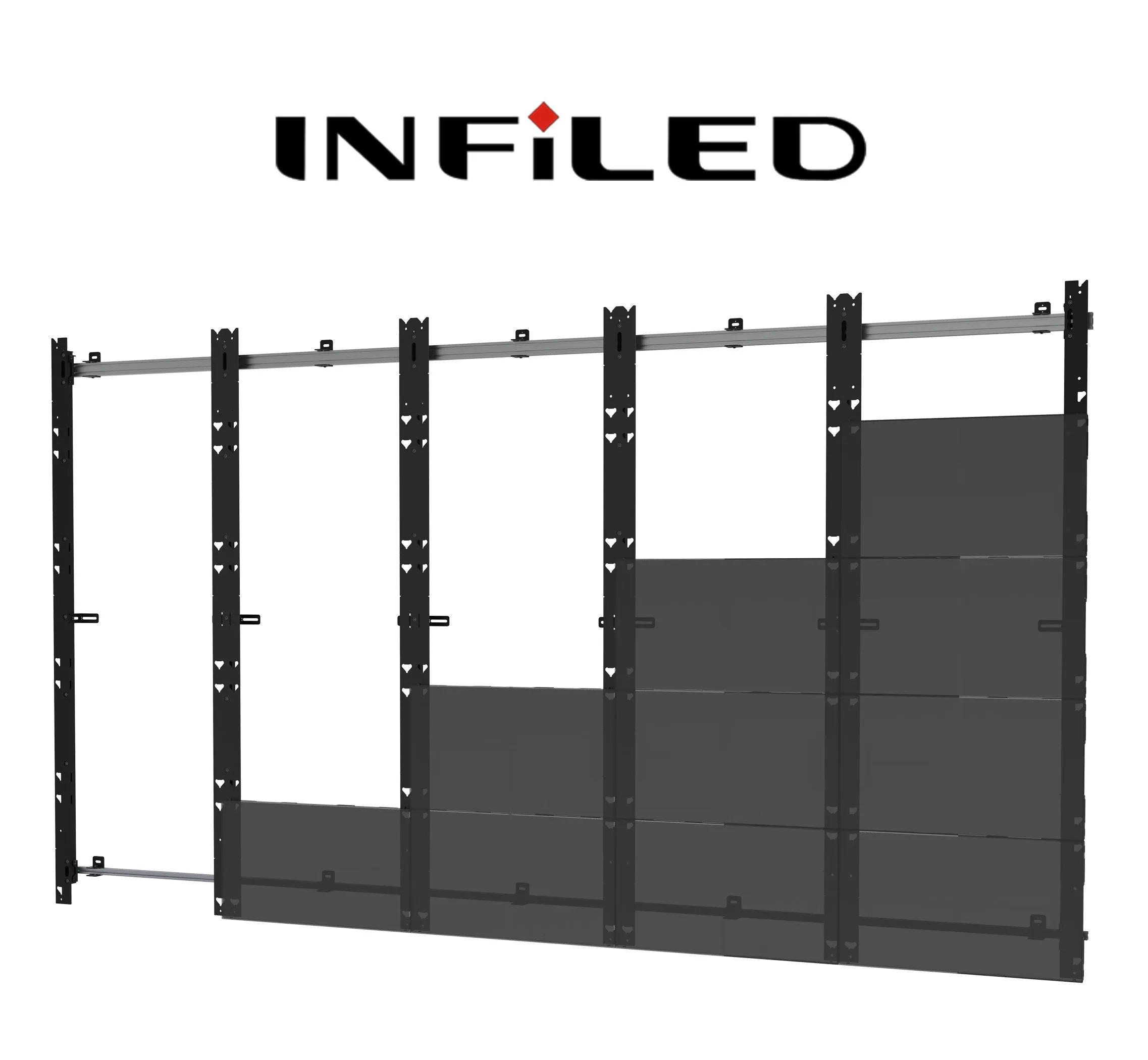 SEAMLESS Kitted Series Flat dvLED Mounting System for INFiLED WP Series Direct View LED Displays