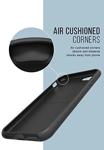 Silk iPhone 7/8 Grip Case - Base Grip Lightweight Protective Slim Cover - Kung Fu Grip - Black Onyx