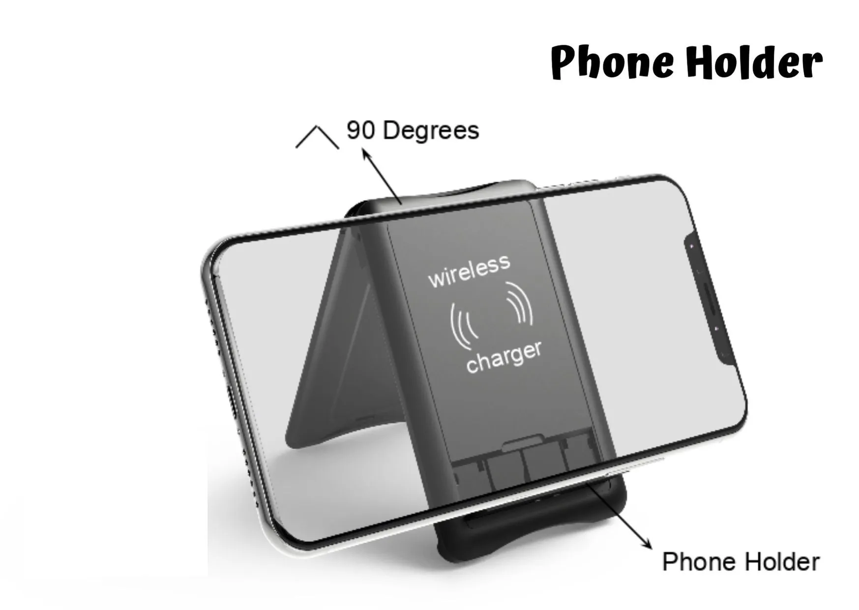 SIM Card Connection Kit - Wireless Charging Pad and Cables for Smartphone with Nano-SIM Card Storage Slots and SIM Card Ejector