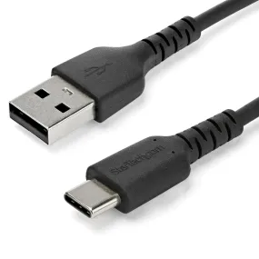 Startech.Com 1M Usb A To Usb C Charging Cable - Durable Fast Charge & Sync Usb 2.0 To Usb Type C Data Cord - Aramid Fibe