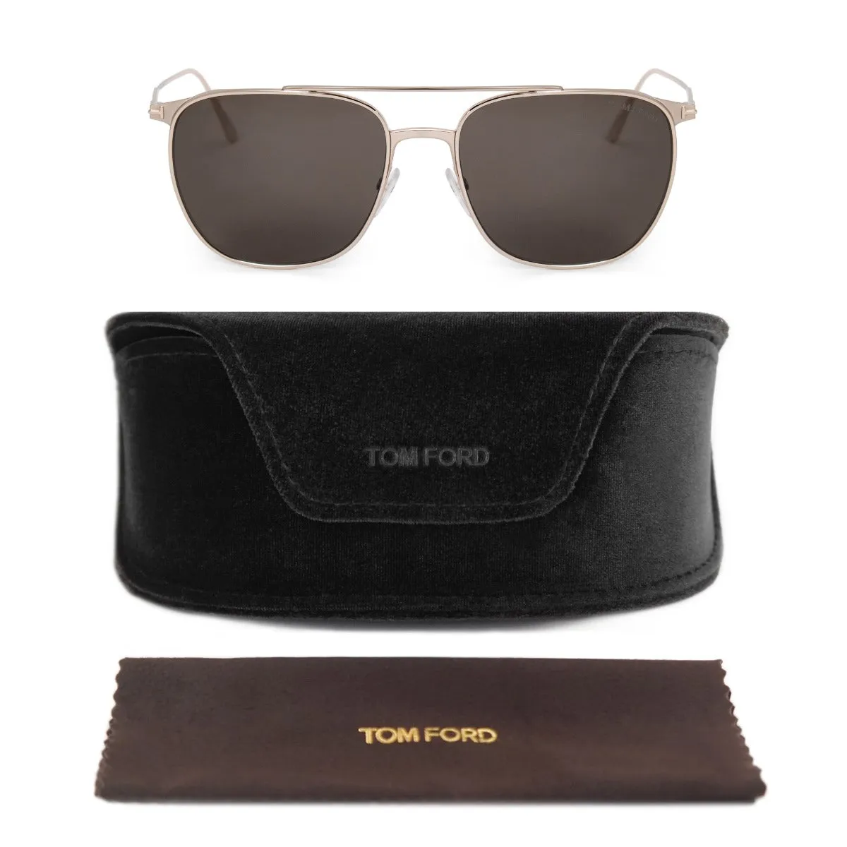 Tom Ford Kip Square Sunglasses FT0692 28A 58