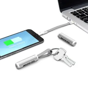 Tube Mobile Keychain Charging Cable Set