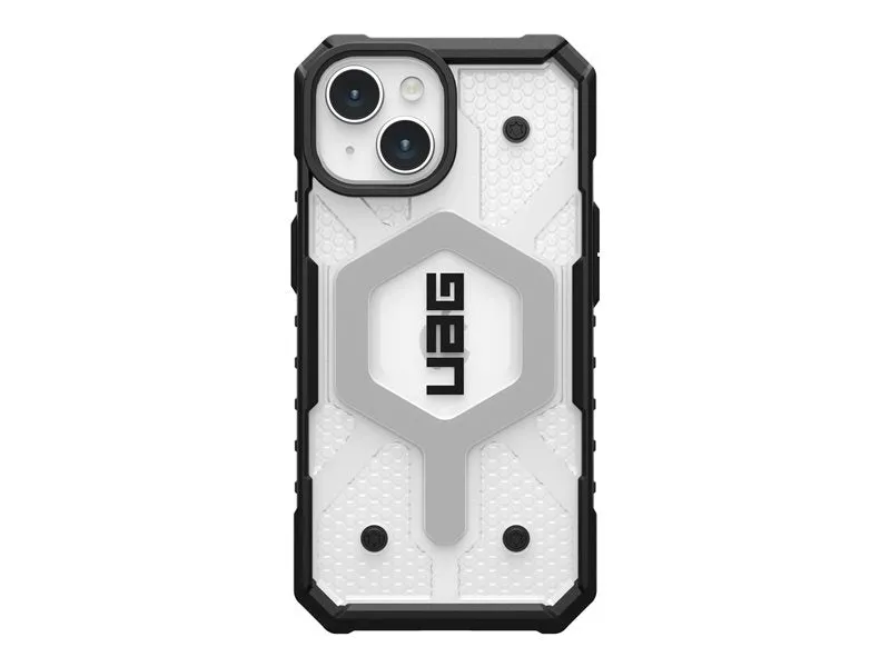 Uag Pathfinder Clear Series - Back Cover For Mobile Phone - Magsafe Compatibility - Thermoplastic Polyurethane (Tpu) - I