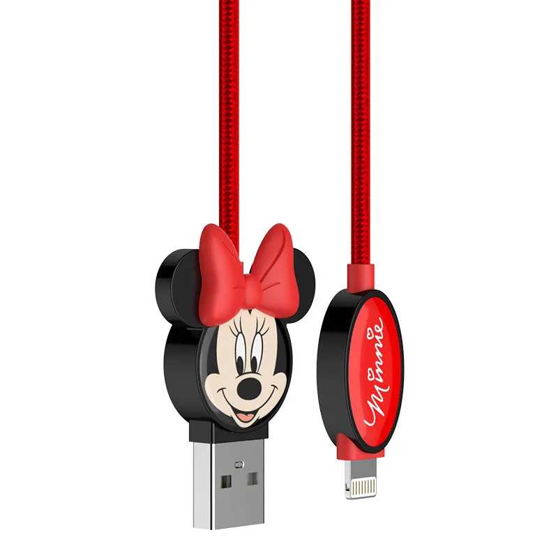 UKA Disney 1.2M 3D Zinc Alloy Connector Hybrid Electroplating Apple Lightning Cable