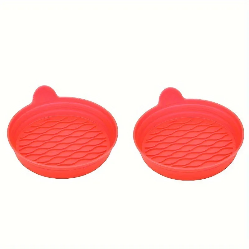 Universal Silicone Car Coasters  Set of 2 6 Color Varieties