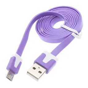 USB Sync and Charge Cable for Samsung Mobile Phone (Assorted Colors,1M)