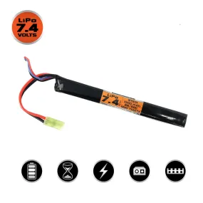 Valken 7.4V 1300mAh 25/50C LiPo Stick Battery (Small Tamiya)