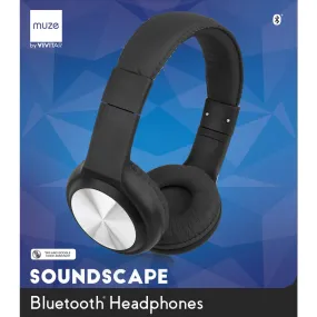 Vivitar Muze Soundscape Bluetooth Headphones (MUZ4004-BLK)