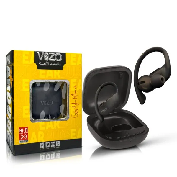 Vizo Beats Pro Bluetooth Wireless Ear Buds, Ear Phones | Extra Bass Gaming Ear Hook