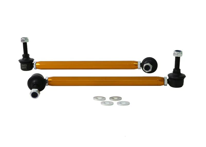 Whiteline Sway Bar End Link Kit Kia Rio JB/ UB (2005-2017) [270-295mm/ 10mm Ball Stud] Front - KLC163