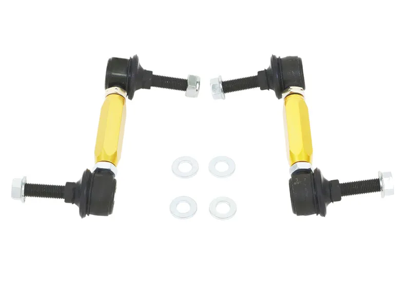 Whiteline Sway Bar End Link Kit (Universal Fit) 110-135mm/ 10mm Ball Stud - KLC140-115