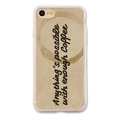 With Coffee Designer Phone Cases