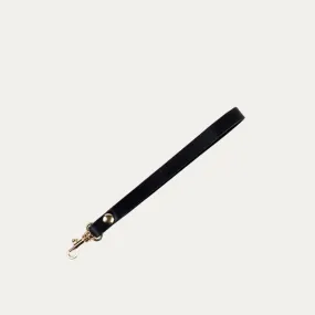 Wristlet Strap Attachment | Black   Gold Hardware