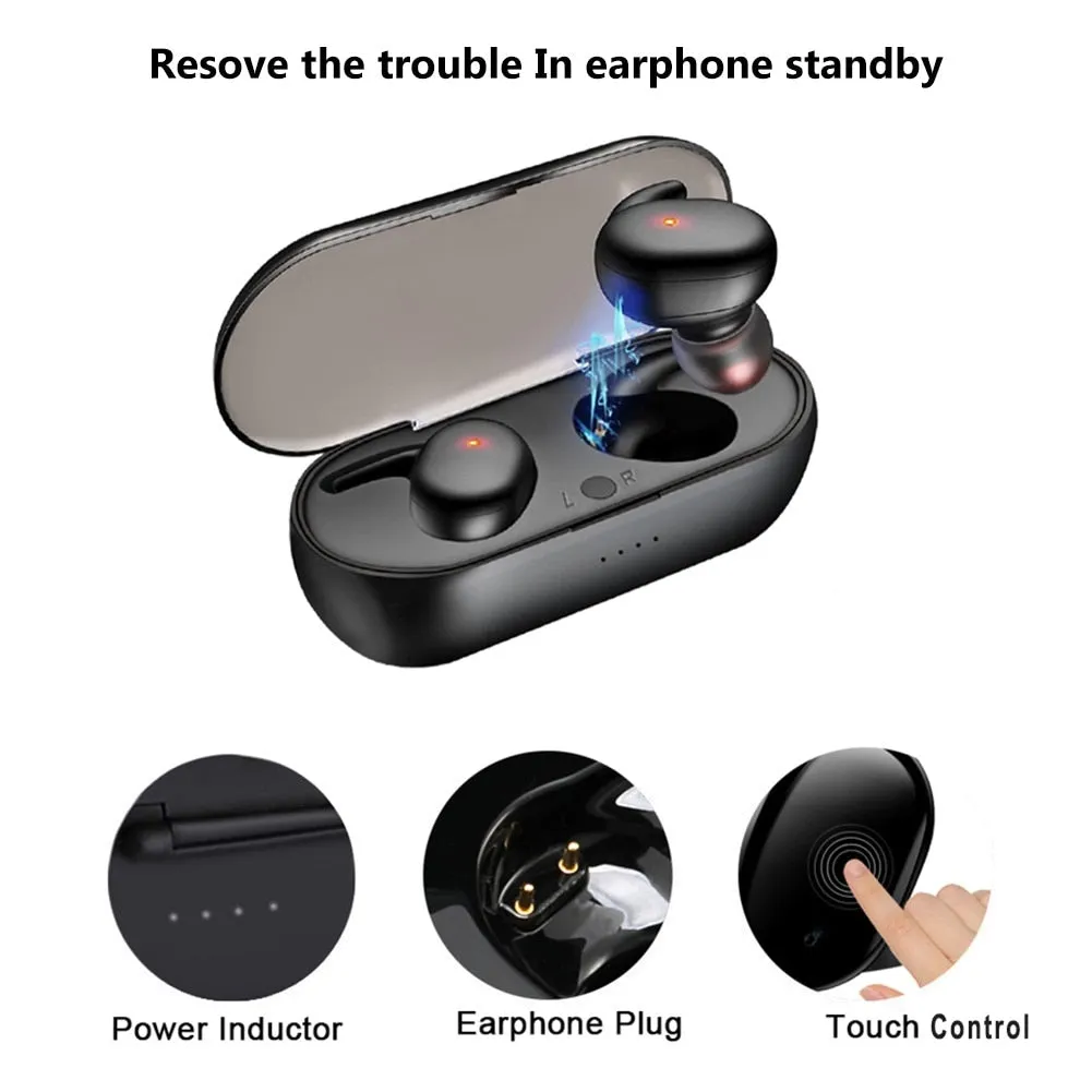 Y30 TWS Bluetooth 5.0 Wireless In-ear Earbuds (Noise Reduction, Stereo)