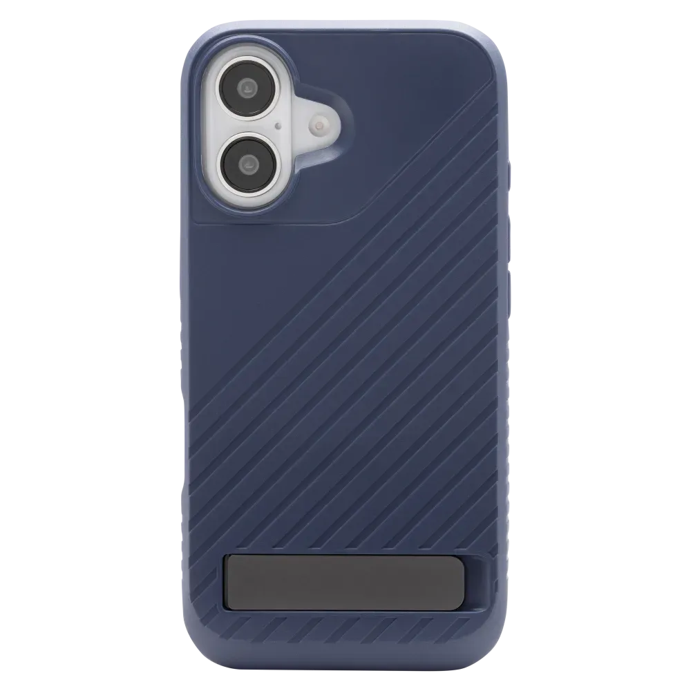 ZAGG iPhone 16 Series Case Denali Snap with kick Stand Navy